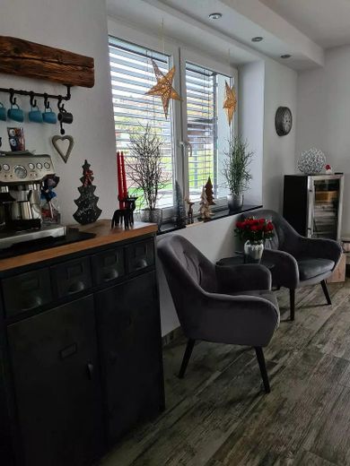 Traumhaus mit Einliegerwohnung in Saabrücken, Pool, Sauna, Klima .... – Küche Haupthaus