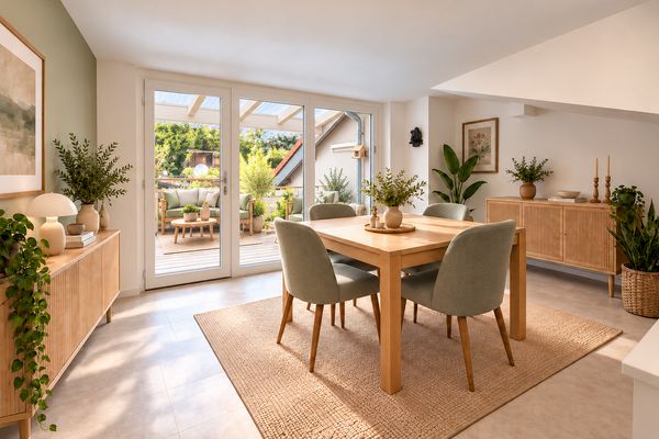Eigennutzer & Kapitalanleger: Frisch saniert mit überdachtem Balkon & freiem Blick ins Grüne