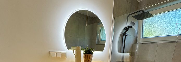 Lichtdurchflutete 3-Zimmer Wohnung - komplett saniert & mit Balkon – Badezimmer