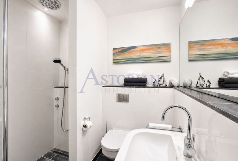 Logenplatz über der Ostsee - Meeresdomizil mit 82 m² Dachterrasse &amp; Sauna – Badezimmer 2