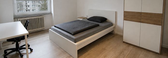 Neu gegründete 2er-WG in Siegen – möbliertes Zimmer – Schlafzimmer