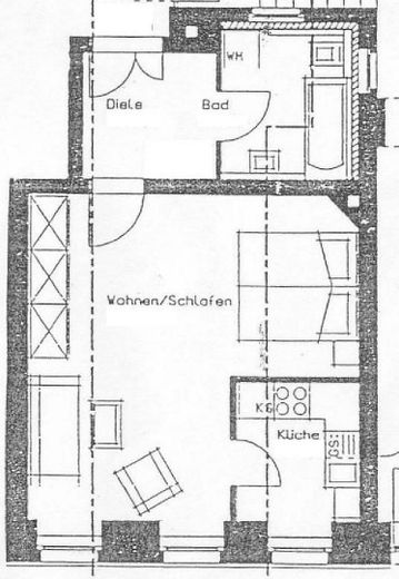 möblierte Wohnung - Top saniert - Südvorstadt – Foto 10
