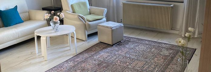 Lichtdurchflutete 4-Zimmer-Wohnung im Herzen vom Paulusviertel – Wohnzimmer