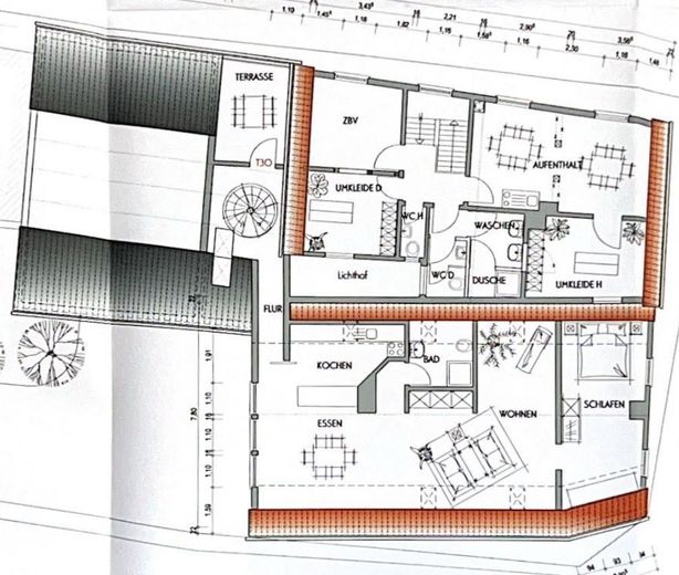 Schwerte-Ciudad vieja: ¡Dos edificios residenciales y comerciales protegidos como patrimonio histórico! – Dachgeschoss