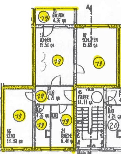 Neu renoviert! Helle 3-Zi. mit Balkon, Wanne &amp; Laminat in ruhiger Lage! – GR