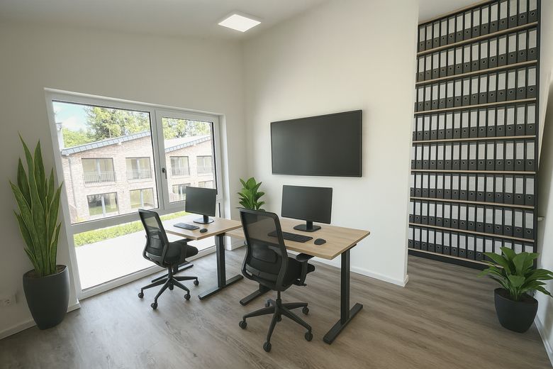 Büro OG (visualisiert)