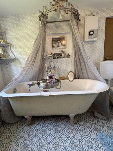 Ein Stück vom Paradies in Elb-Nähe - saniertes Bauernhaus mit Vintage-Charme – Baden wie in alten Zeiten