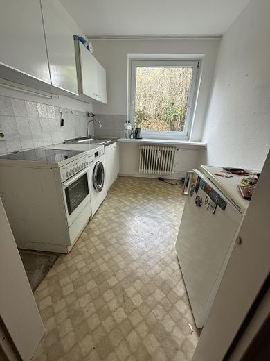 Investissement immobilier à Hambourg-Hummelsbüttel | Appartement loué de 2,5 pièces avec contrat de location indexé – Küche