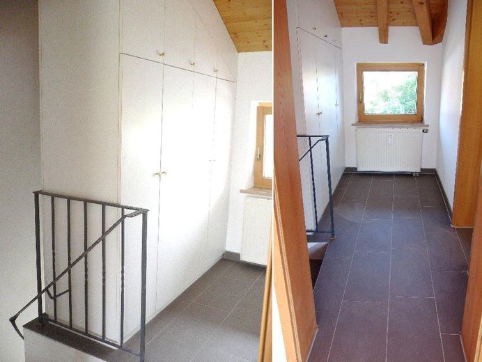 Flur mit Einbauschrank