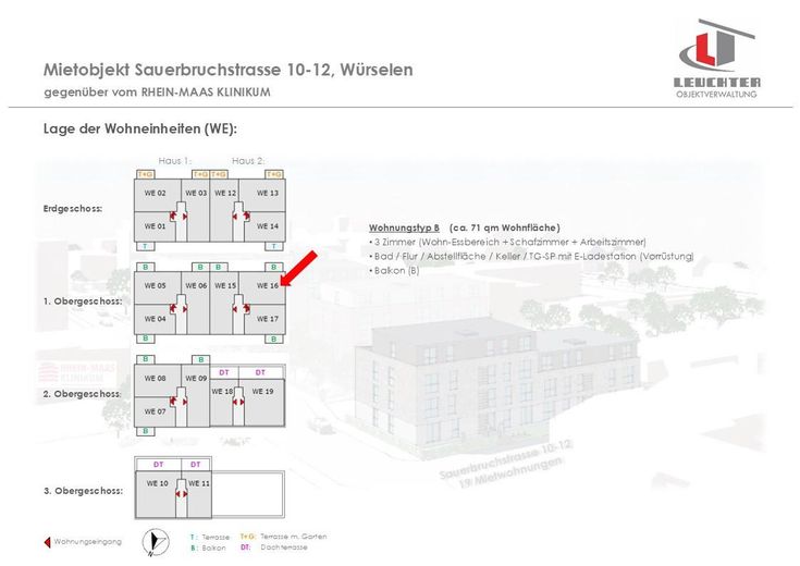 WE16 - Lage im Objekt