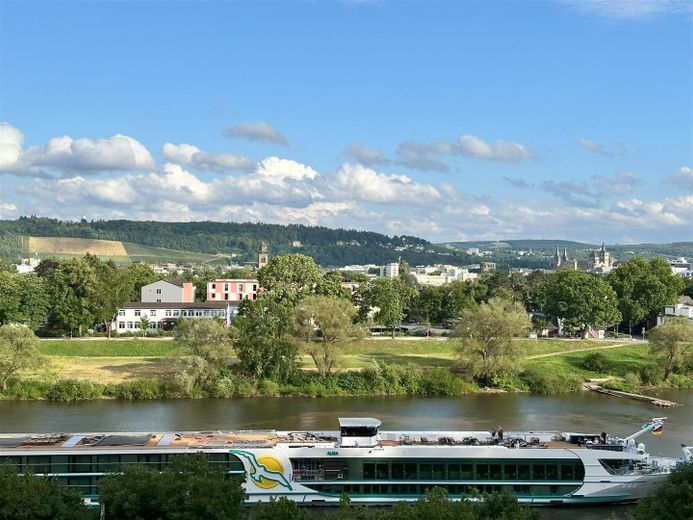Aussicht vom Balkon