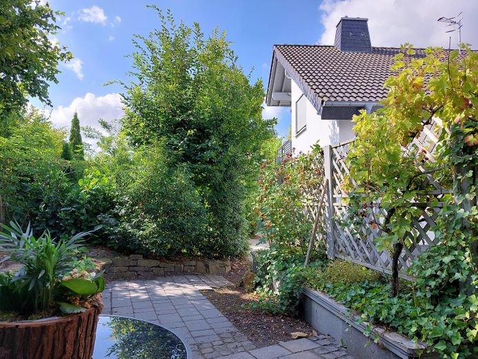 Blick von Gartenterrasse