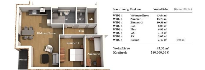 1. OG Wohnung 2.26