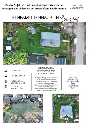 Oasi verde nell’idilliaca Zernsdorf su 1.130 m² con laghetto, sauna e serra – Foto 26