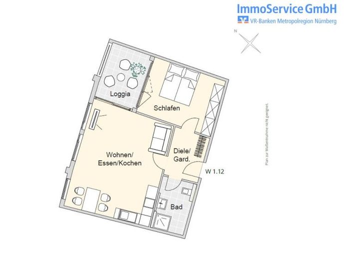 Ansprechende Wohnanlage im Nürnberg Nord: 60 stilvolle Neubau-ETW und 10 Büroeinheiten in Stadtlage! – Foto 1