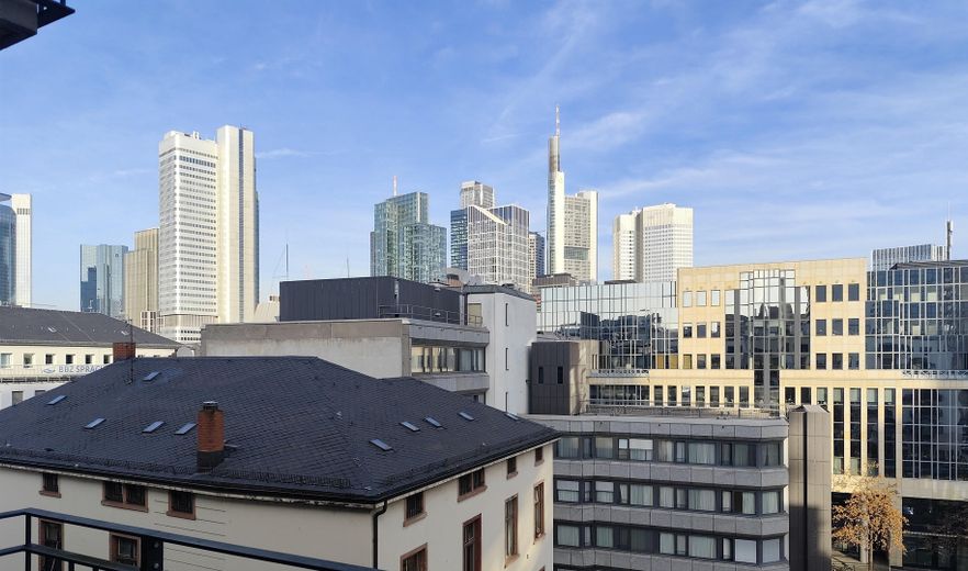Ausblick Frankfurter Skyline 