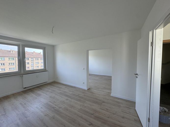Küche mir Blick ins WZ