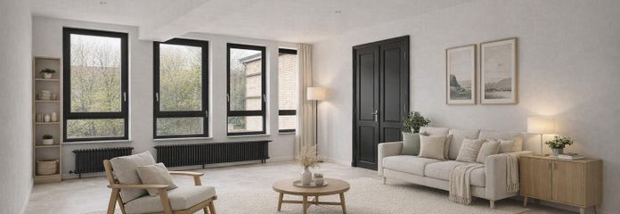 Wohnzimmer virt. Home Staging
