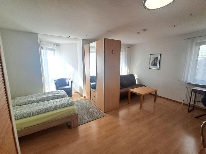 Appartamento di 1 locale in posizione centrale a 74072 Heilbronn – Wohnbereich Apartment
