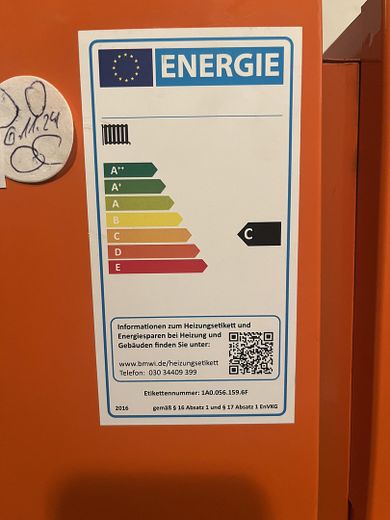 Energiestufe-Heizgerät