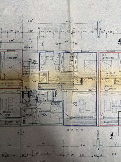 Hochwertig kernsanierte 3-Zimmer-Wohnung mit Loggia und Stellplatz in Nürnberg-Zabo – Grundriss