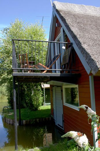 Balkon über der Mildenitz