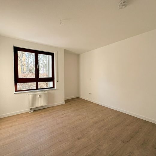 Schlafzimmer ohne Möbel