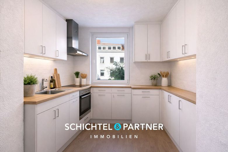 Ostertor | Erstbezug: 3-Zimmer-Wohnung mit Balkon in zentraler Lage – S&amp;P | Küche