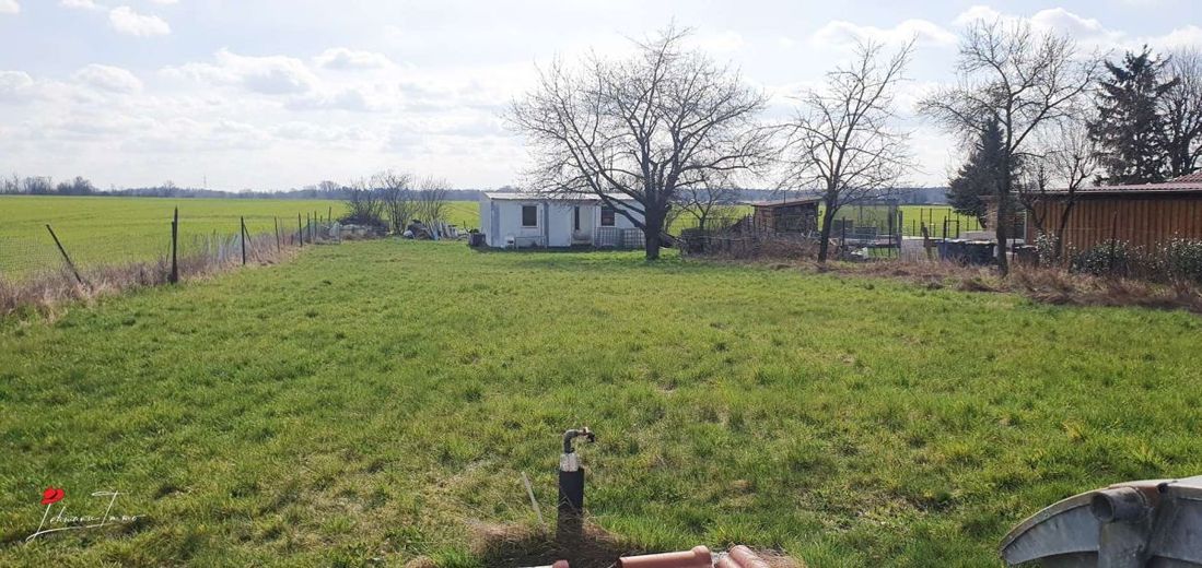 Freizeitgrundstück mit Bestandsbungalow in ländlicher Lage nahe Berlin – Bungalow Ansicht