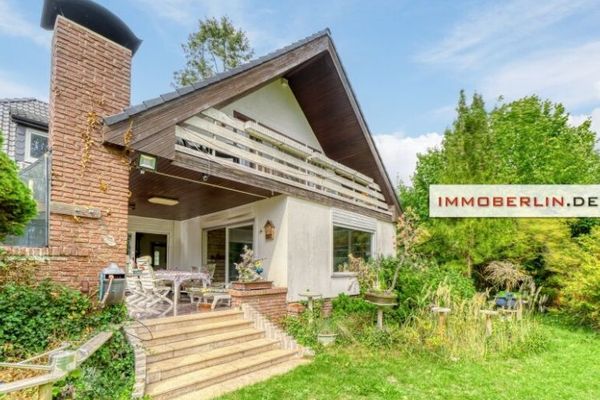 IMMOBERLIN.DE - موقع متميز! منزل فاخر منفصل لعائلة واحدة مع شقة ملحقة