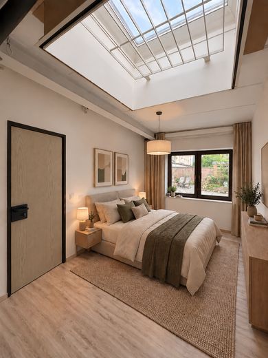 Yeni yapılmış 3 odalı daire zemin katta – Schlafzimmer 2