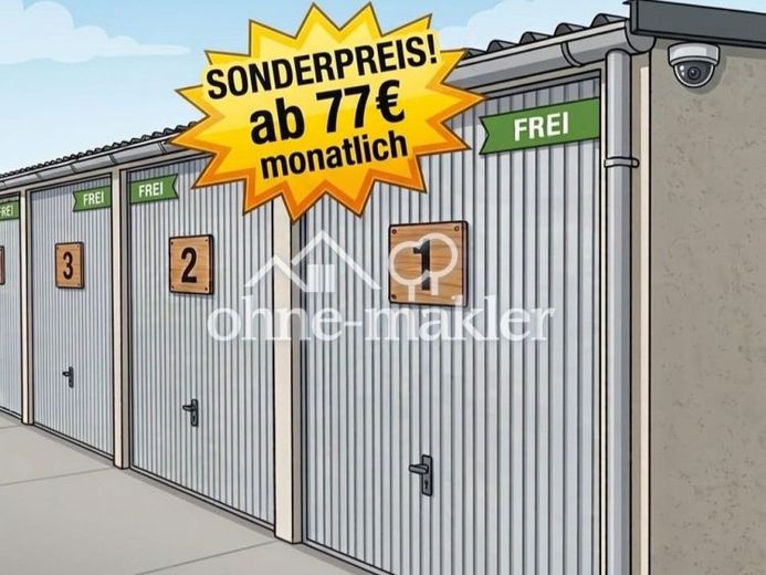 Garage a Dortmund (Nord/Brechten) da 77€/mese - affittare un garage – Foto 1