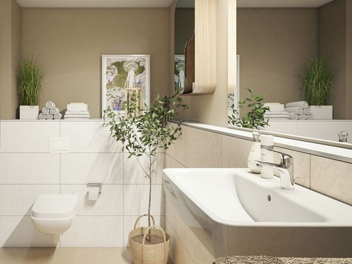 Altersgerechte Wohnung mit Loggia | Barrierearm | Einbauküche | ebenerdige Dusche | TG | Aufzug – Foto 1
