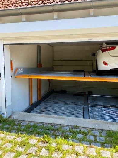 Hebebühne Duplex Garage unten