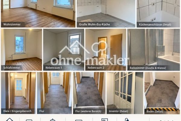 3 Wohnungen in Freudenberg – 28 bis 73 m² – zentral & modernisiert