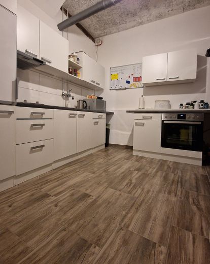 Küche beim Hobbyraum