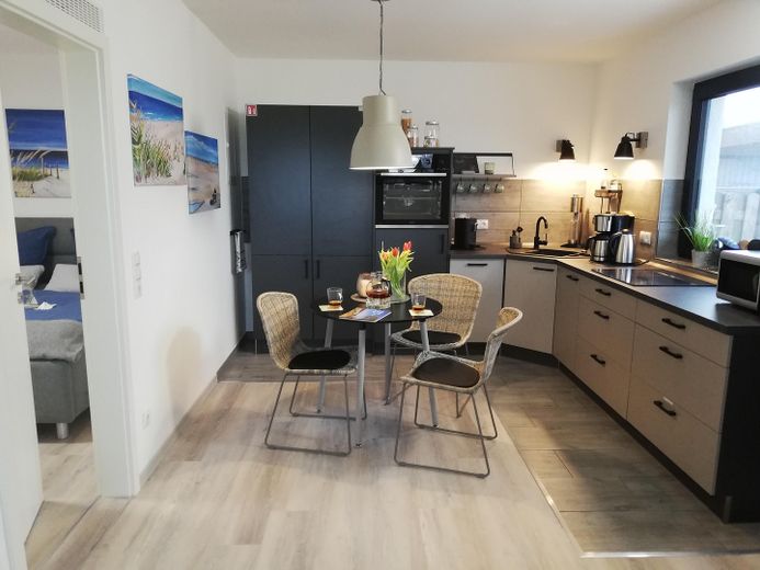 offene Küche Ferienwohnung