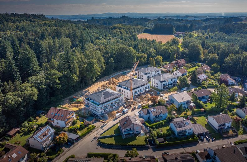 Ideal für Paare 50+ - 2-Zi Wohnung m. Garten - KFW 40 NH – Gesamtprojekt