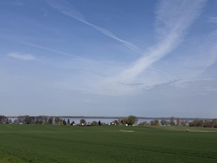 Seeblick von Zufahrtstraße