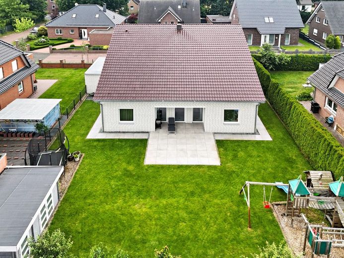 Rückansicht Drohne