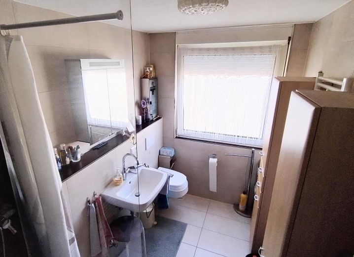 WC und WT im Badezimmer