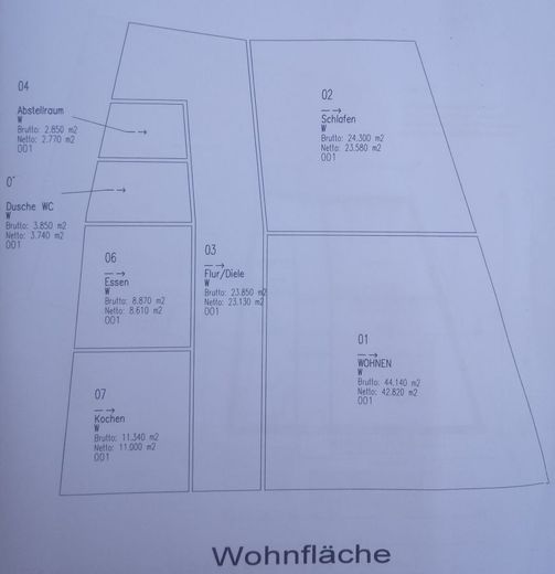 TOP-Kapitalanlage! mit 330 m² Wohnfläche, -8 EUR/m² realistisch &amp; 15,8 % Bruttomietrendite-Potenzial – Wohnfläche Anbau Obergeschoss