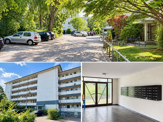 Kapitalanlage in Hannover-Mittelfeld – vermietete 2,5-Zimmer-Wohnung mit Aufzug – Gebäude 