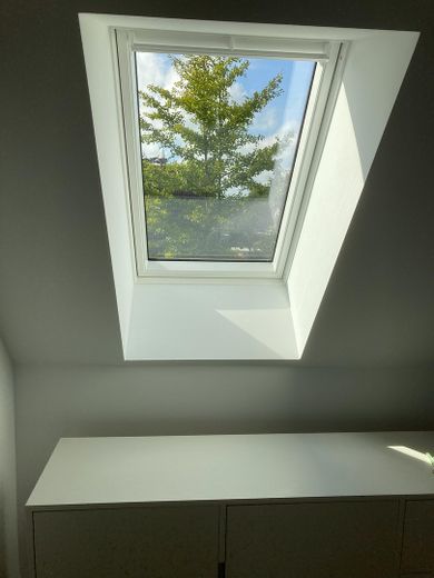 Dachfenster nach Westen