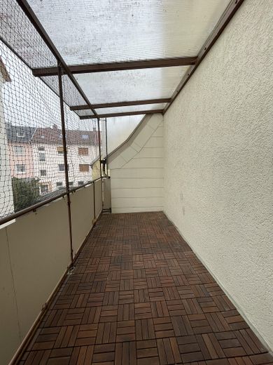 Balkon vor Renovierung