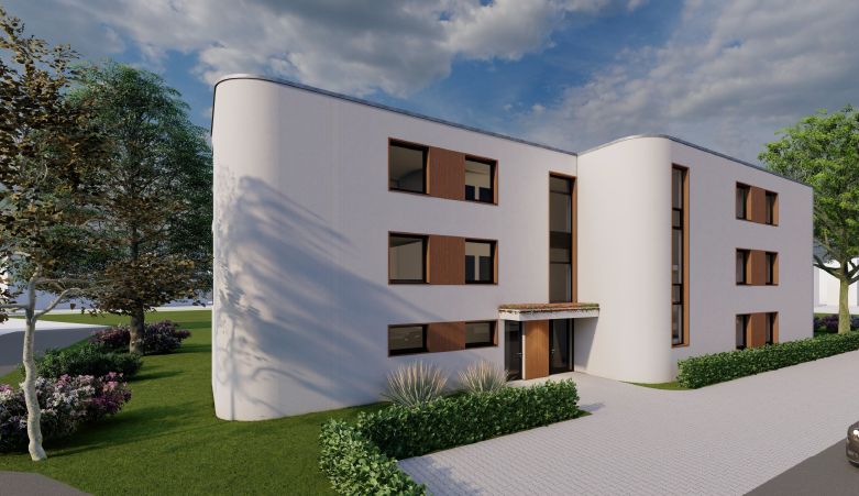 Modern, zentral und barrierefrei wohnen – Neubauwohnungen in Brakel – Visualisierung 