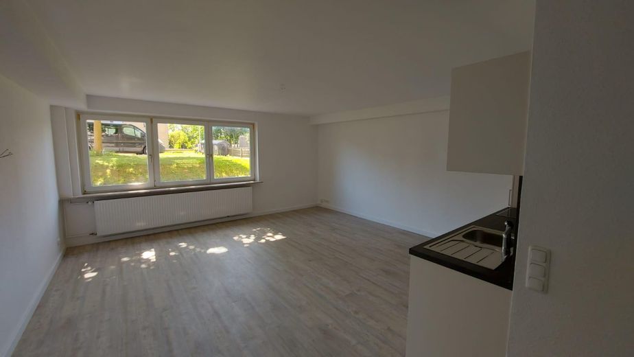 Wohnraum mit EBK 1