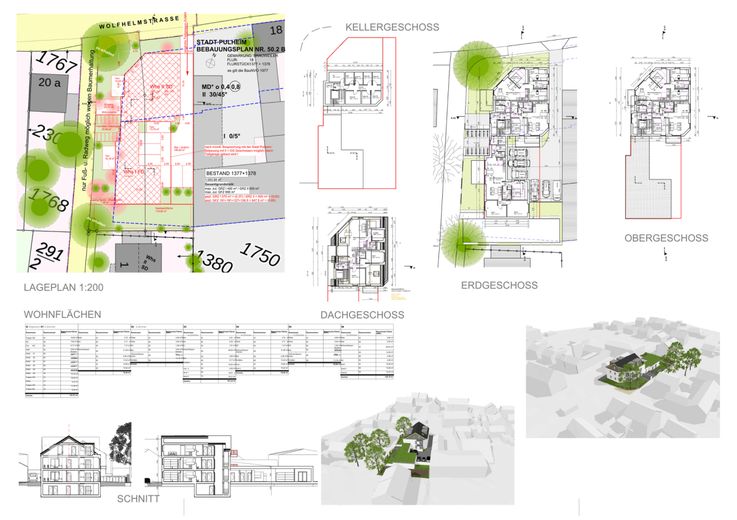 Projektgrundstück in Pulheim-Dansweiler - Wohnen im Grünen, Köln ganz nah – Beispiel: MFH 6 WE + HH