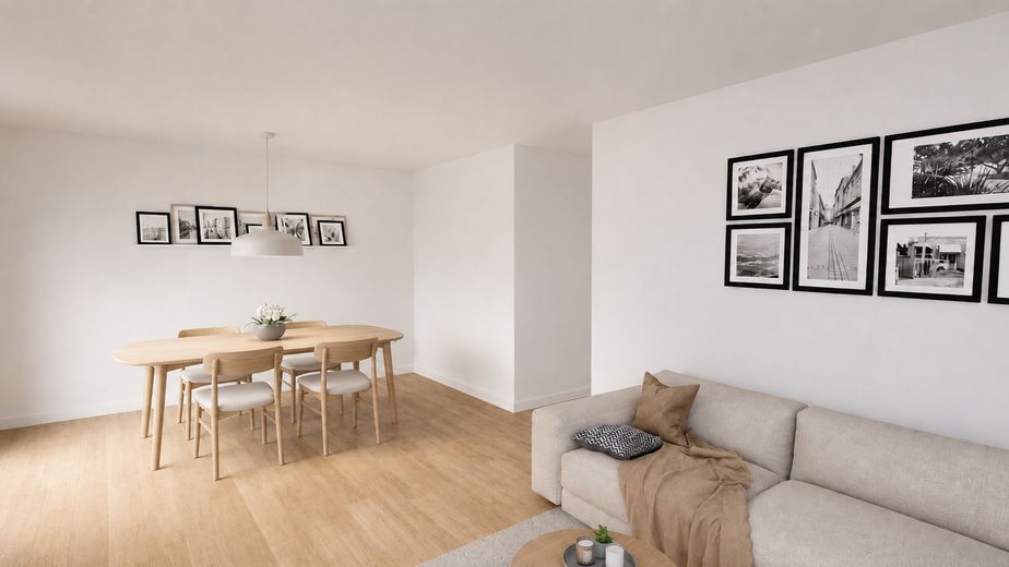 5% di ammortamento fiscale - Vivere con stile su 92 m² o affittare con rendimento – The Middle Apartment – Wohnen / Essen