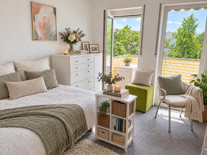 Сдаваемая 2-комнатная квартира в собственность в Лангене – Schlafzimmer
